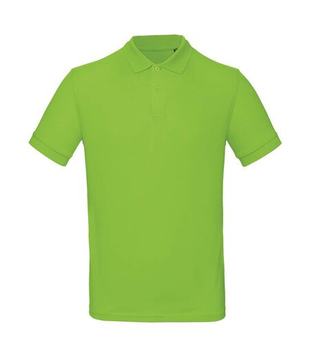 Polo inspire homme vert orchidée B&C