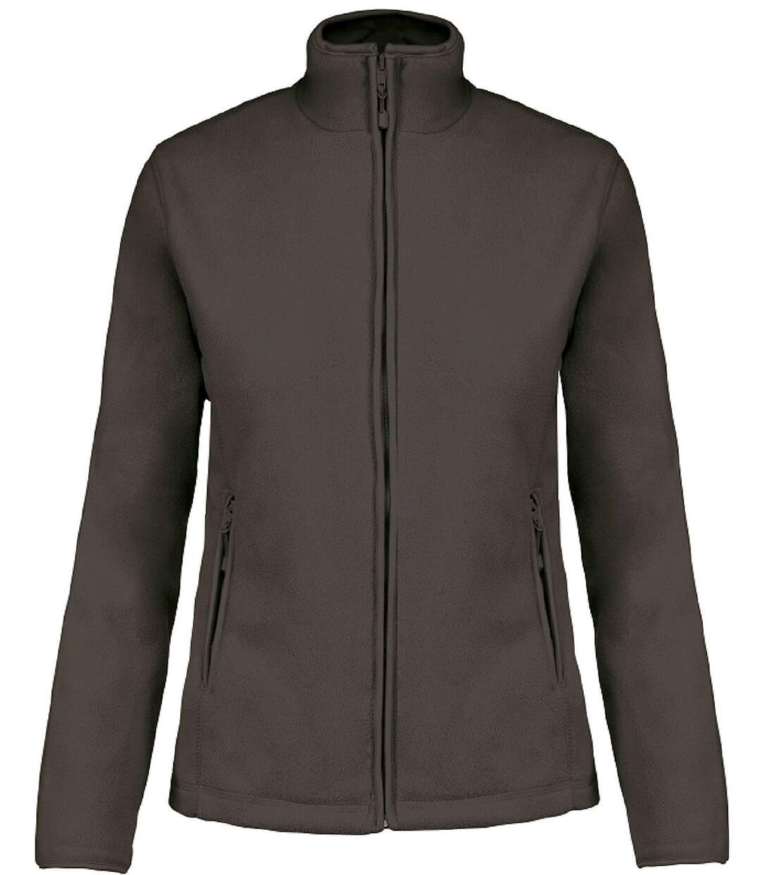 Veste micropolaire zippée - Femme - K907 - vert olive