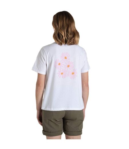 T-shirt malibo be kind femme blanc Craghoppers