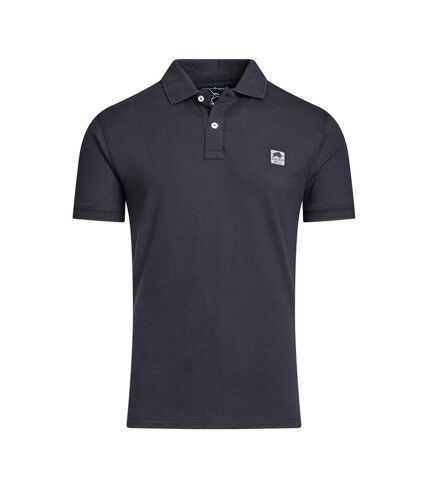 Polo homme noir Raging Bull