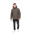 Veste Plentons Homme Olive Crosshatch-4