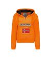 Sweat à capuche Orange Homme Geographical Norway Gymclass Color 100