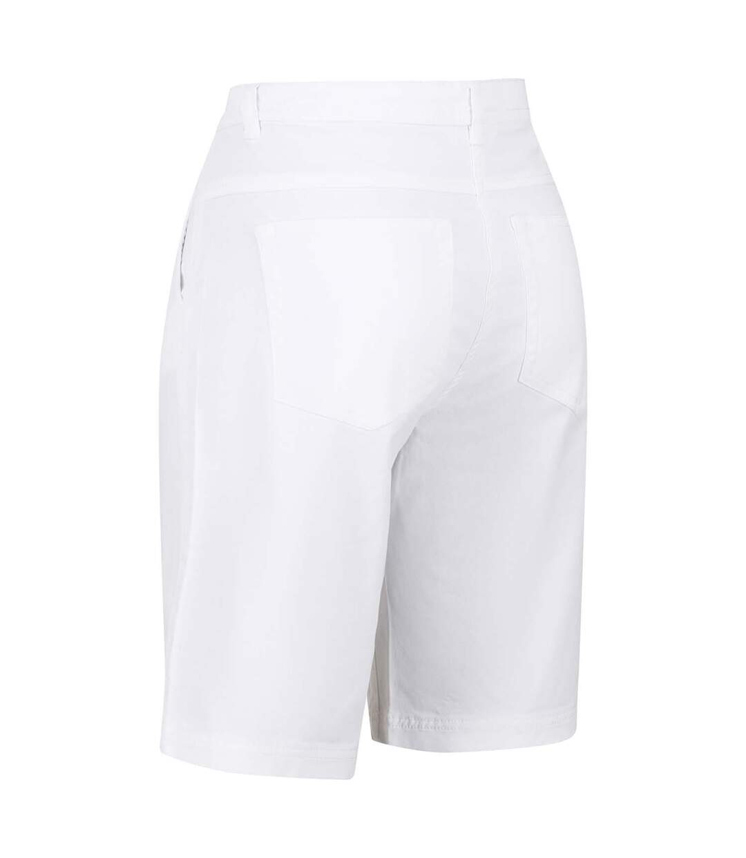 Womens/ladies Bayla Chino Shorts White Regatta-2