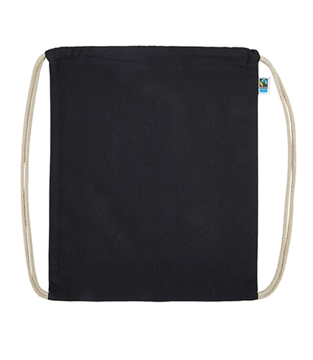 Sac À Cordon 38 Cm X 46 Cm Noir Printwear-2