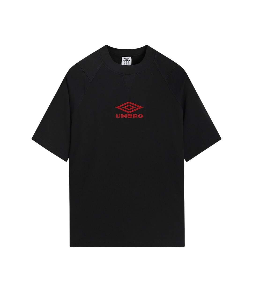Mens Iconic Boxy T-shirt Black Chili Pepper Umbro-1