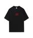 Mens Iconic Boxy T-shirt Black Chili Pepper Umbro-1