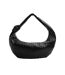 Womens/ladies Knotted Shoulder Bag One Size Black Where's That From-1