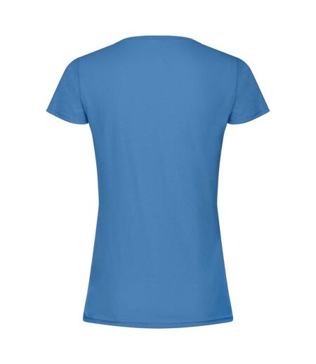 Fruit of the Loom Womens/Ladies T-Shirt (Azure Blue)