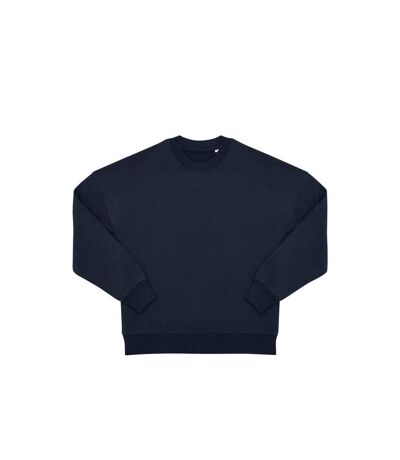 Unisex adult influence crew neck sweatshirt navy B&C