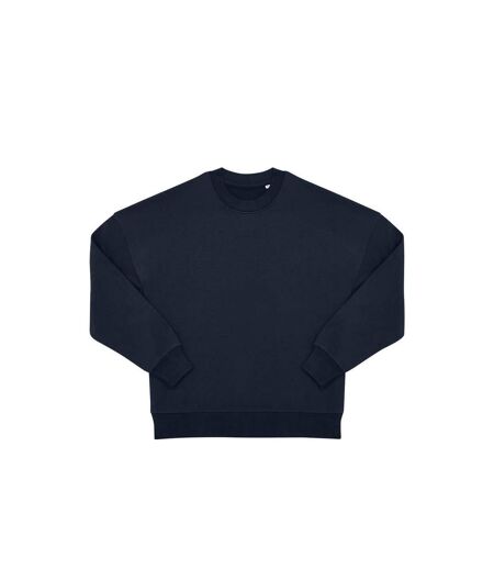 Unisex adult influence crew neck sweatshirt navy B&C