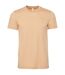 T-shirt adulte beige foncé Bella + Canvas Bella + Canvas