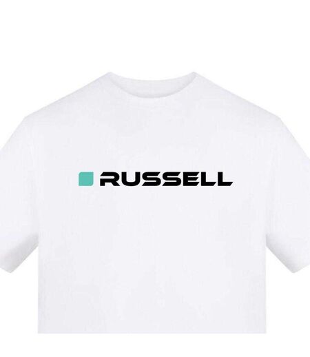 Unisex Adult Russell Mercedes F1 T-shirt White AWD