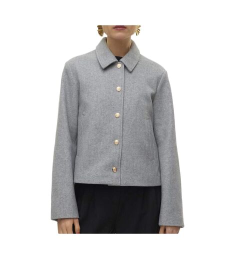 Veste gris femme vero moda fortunesofia