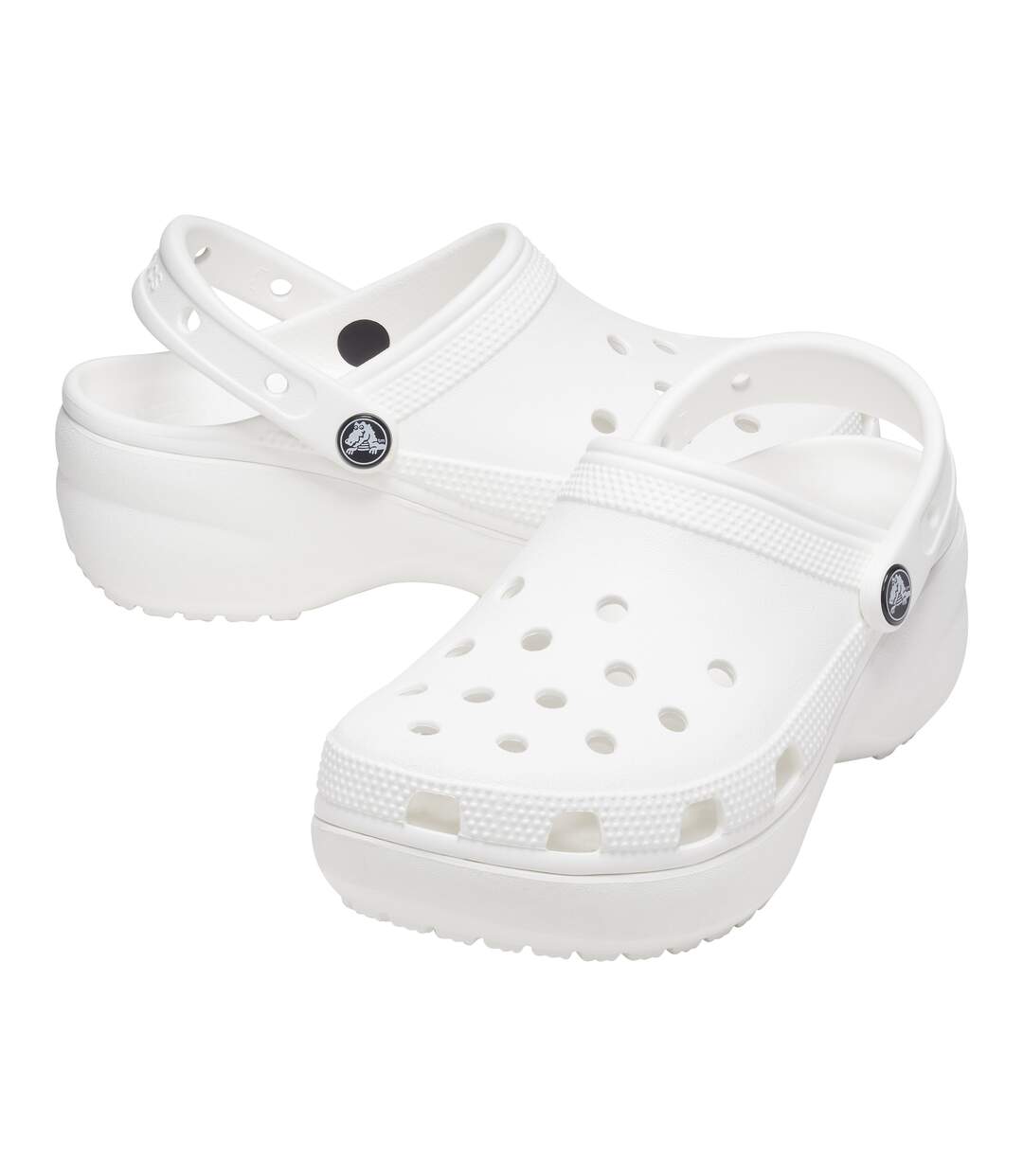 Sandales à Enfiler Crocs Classic Platform Clog-3