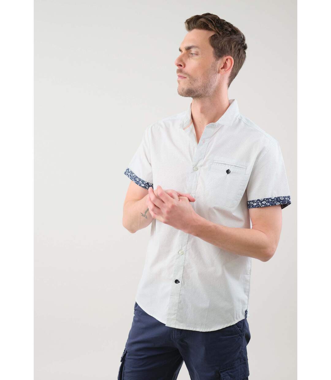 Chemise à pois pour homme MAYORCA