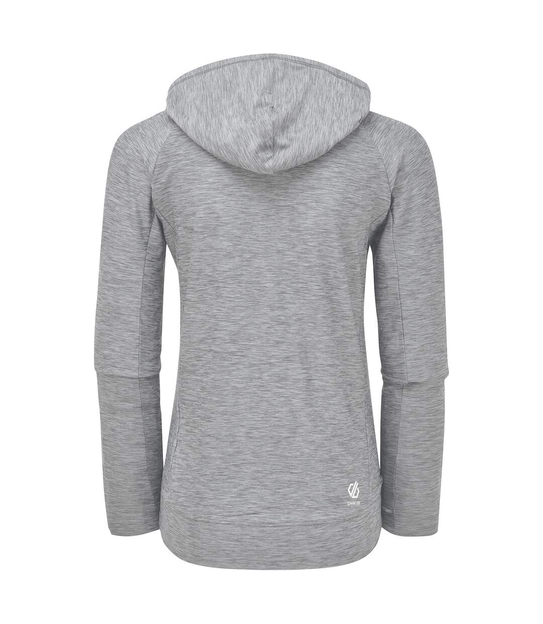 Sweat à capuche laura whitmore sprint city femme gris clair Dare 2B