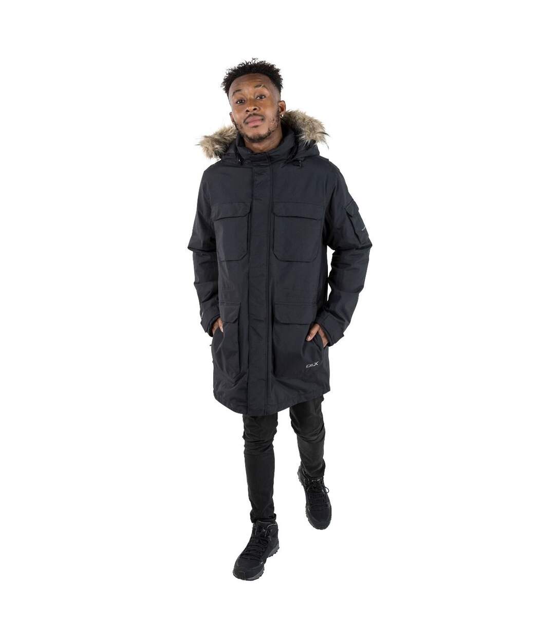 Veste À Capuche Pixilation Homme Noir Trespass-1