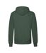 Sweat À Capuche Classic Adulte Vert Bouteille Fruit Of The Loom-2