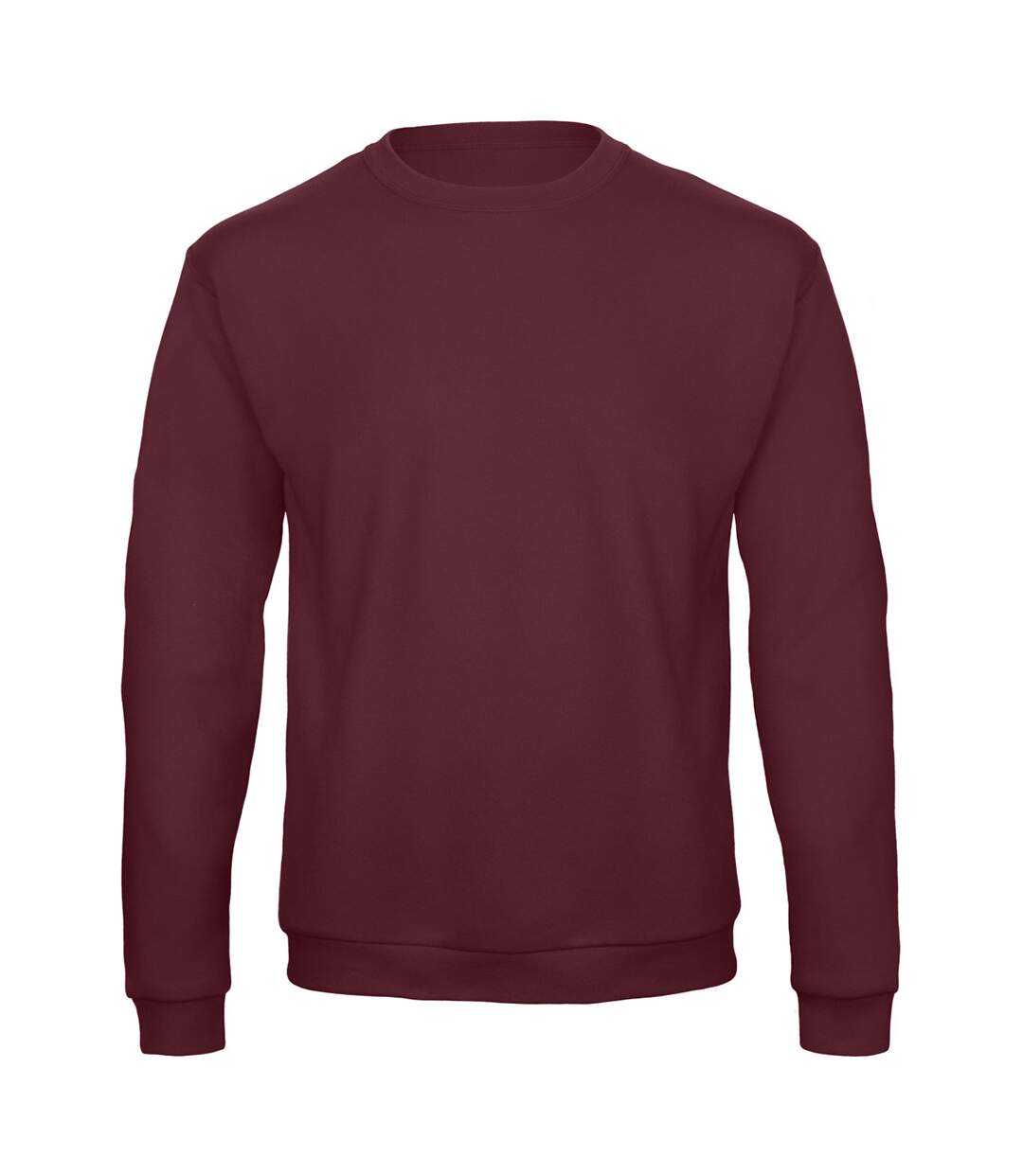 B&C Adults Unisex ID. 202 50/50 Sweatshirt (Burgundy) - UTBC3647