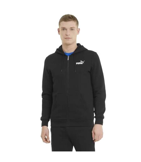 Sweat À Capuche Ess Homme Noir Puma