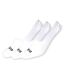 Pack 3 chaussettes invisibles blanc homme/femme umbro-1