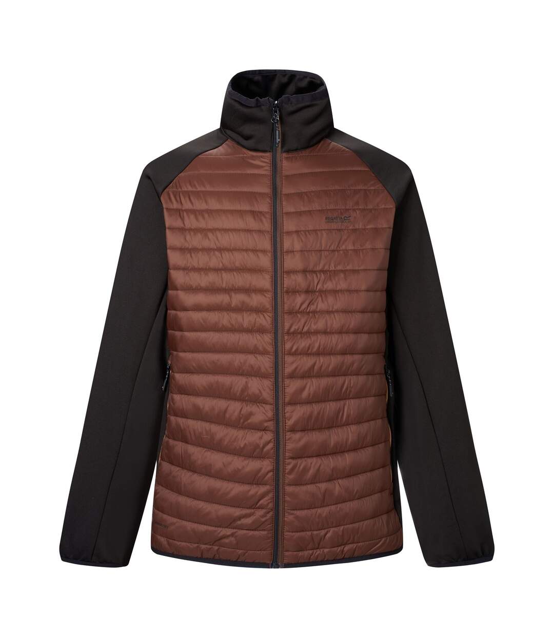Mens Clumber Hybrid Jacket Coffee Grounds Black Regatta-2