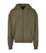 Veste À Capuche Homme Olive Build Your Brand-2
