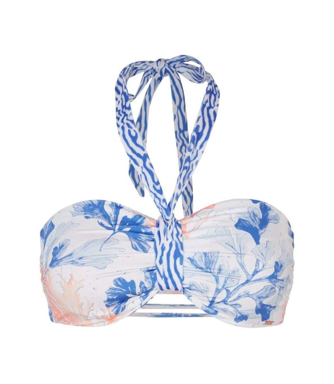 Haut de maillot de bain bleu femme o'neill retro-1