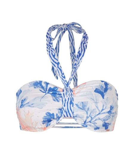 Haut de maillot de bain bleu femme o'neill retro