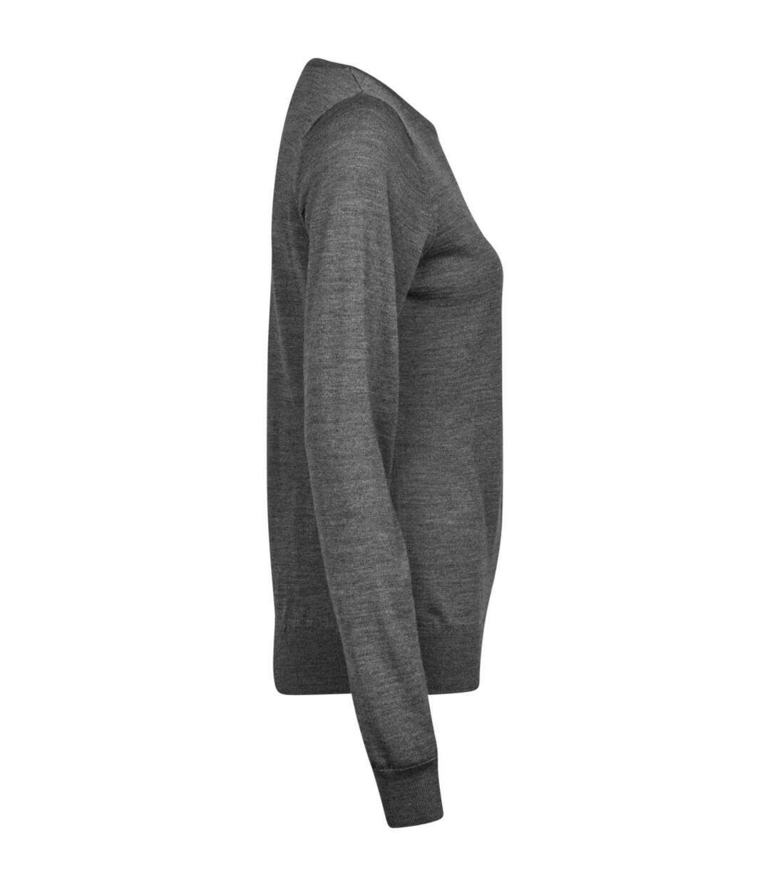 Sweat Femme Gris Chiné Tee Jays-3
