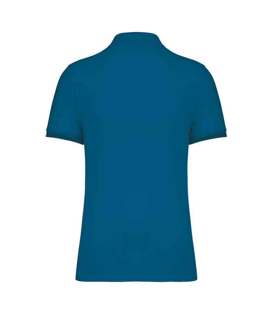 Mens pique polo shirt blue sapphire Native Spirit