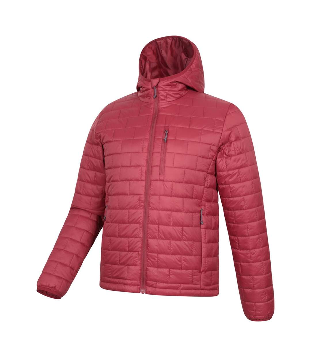 Doudoune Matelassée Frost Homme Rouge Mountain Warehouse-3