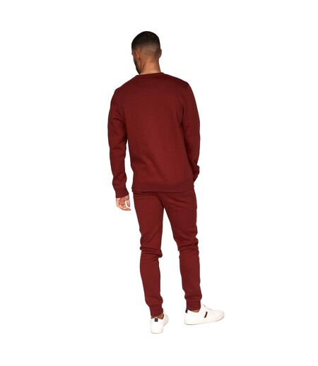 Mens felaweres crew neck sweatshirt russet Duck and Cover