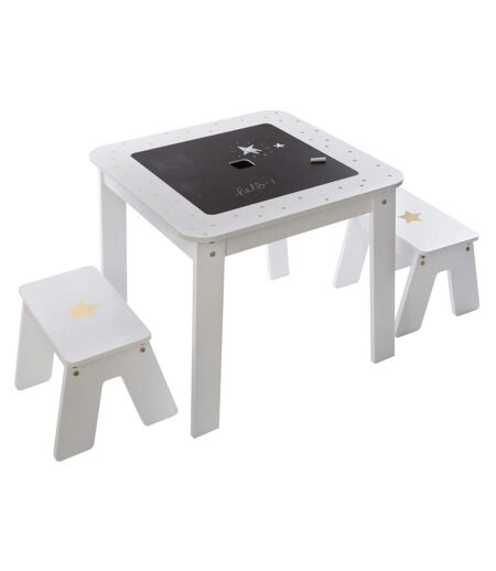 Table bureau avec tabourets enfant Douceur