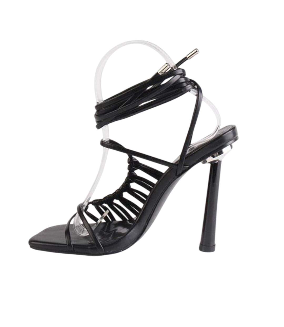 Sandales Femme Noir Chic-3