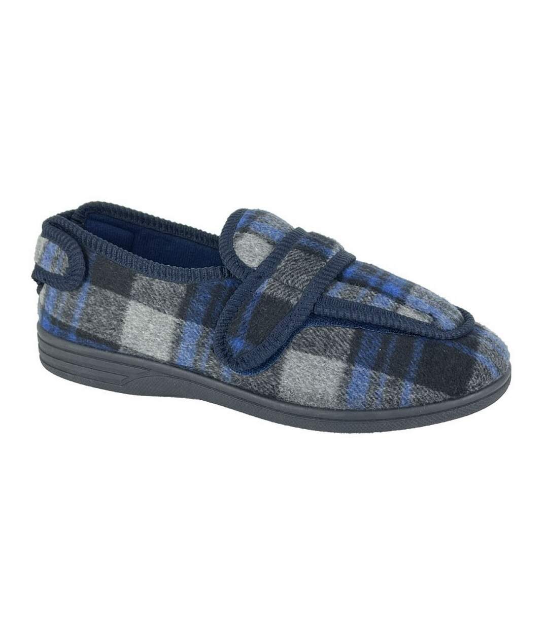 Chaussons peter homme bleu marine Zedzzz