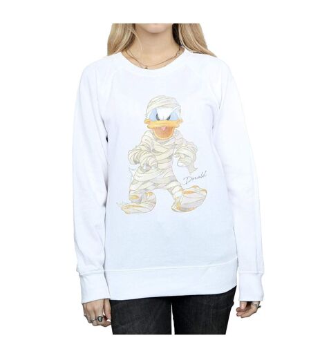 Disney - Sweat MUMMY DONALD DUCK - Femme (Blanc) - UTBI9060