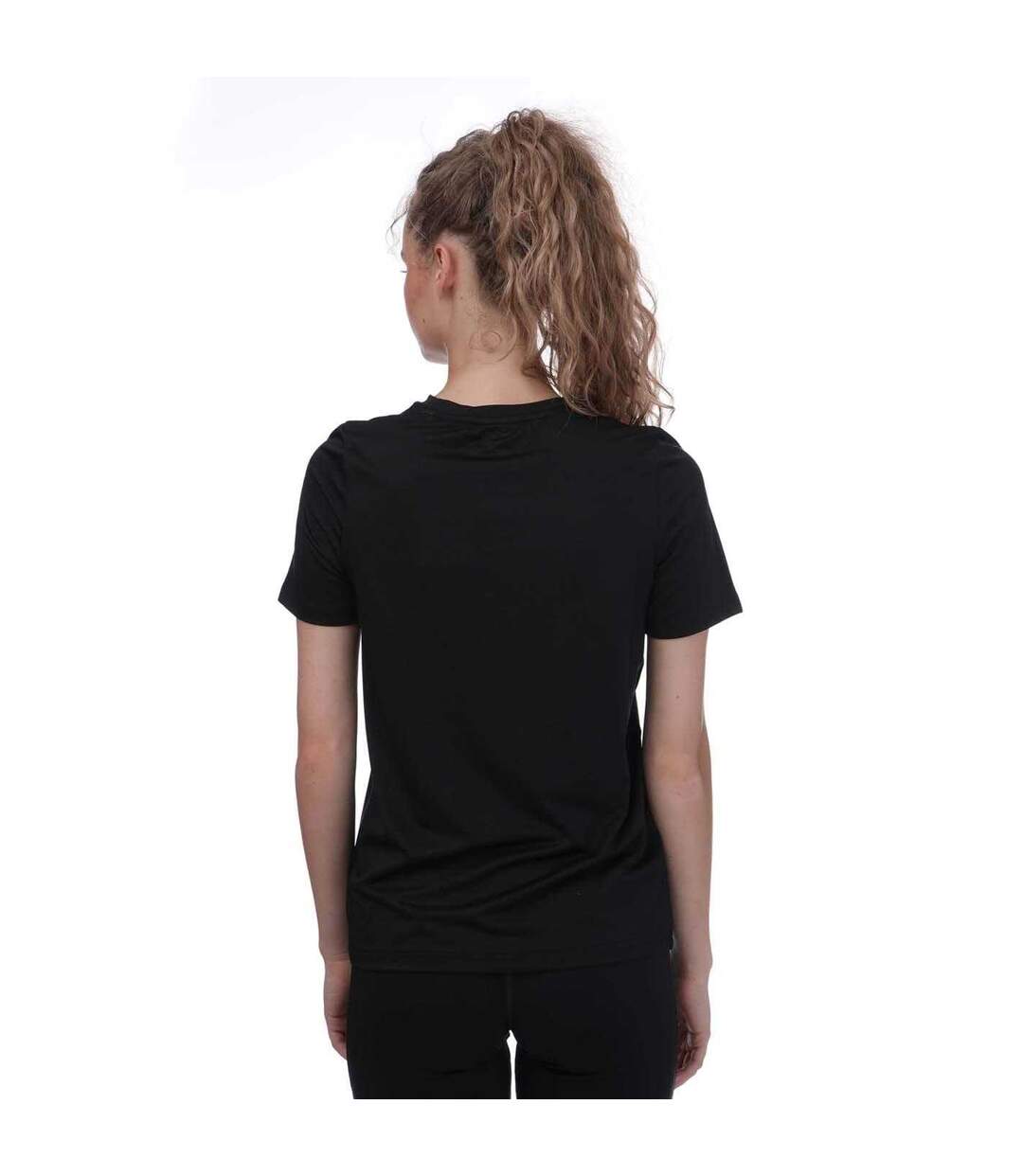 Womens/ladies workout ready speedwick t-shirt black Reebok-2