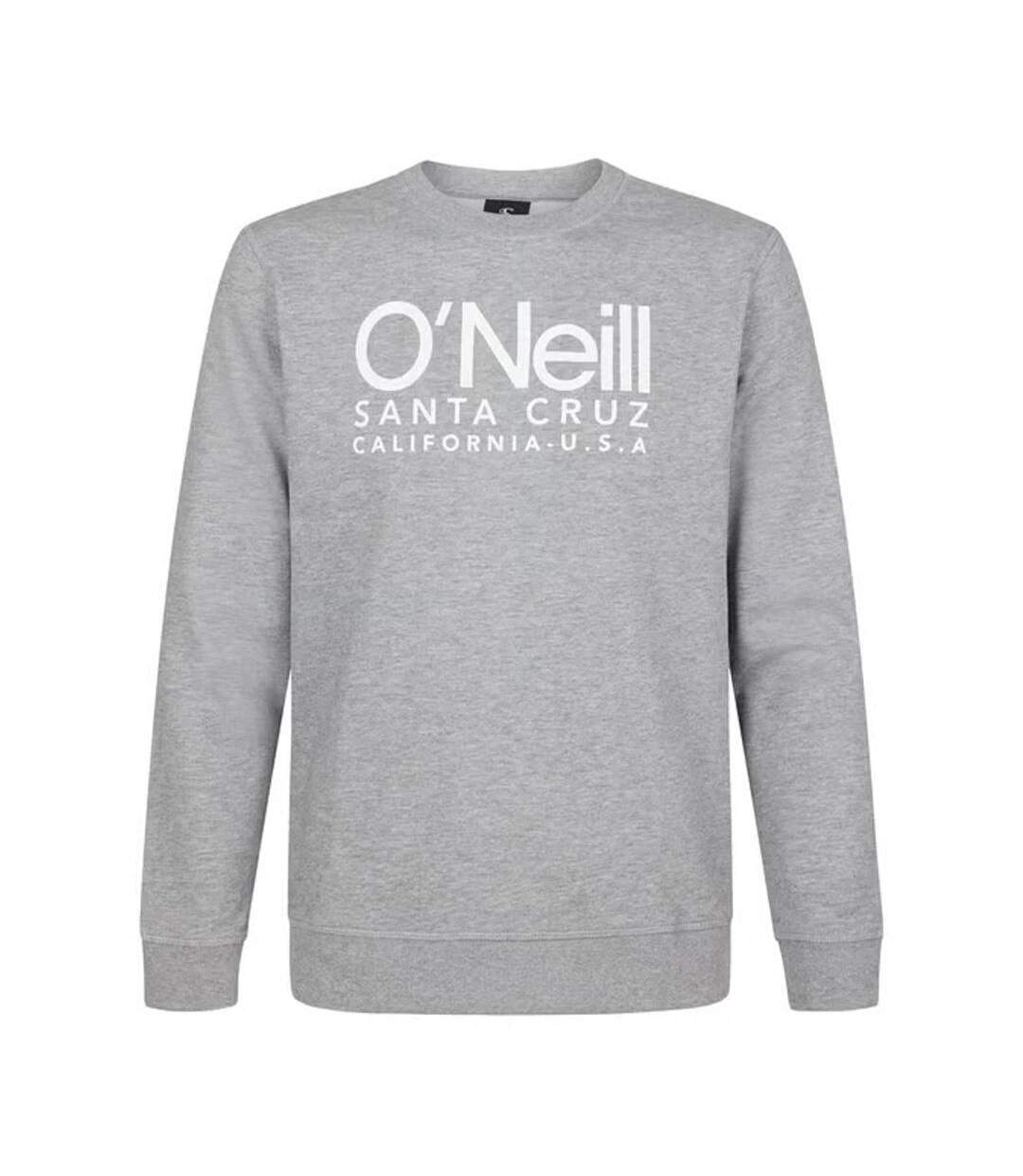 Sweat gris homme o'neill cali logo-1