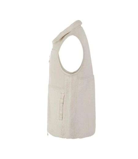 Veste Sans Manches Adulte Naturel Front Row