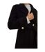 Dorothy Perkins Womens/Ladies Longline Belt Petite Coat (Black) - UTDP4075