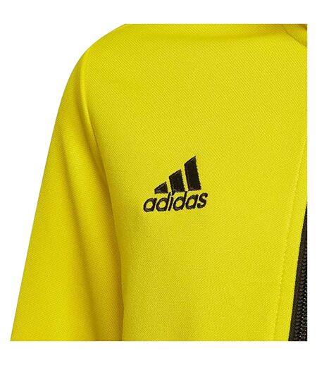 Mens Ent22 Plain Track Jacket Yellow Black Adidas