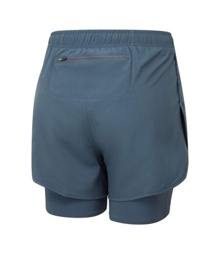 Womens/ladies Core Twin Shorts Haze Ronhill