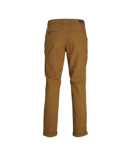 Pantalon fluide marron homme jack & jones marco fury