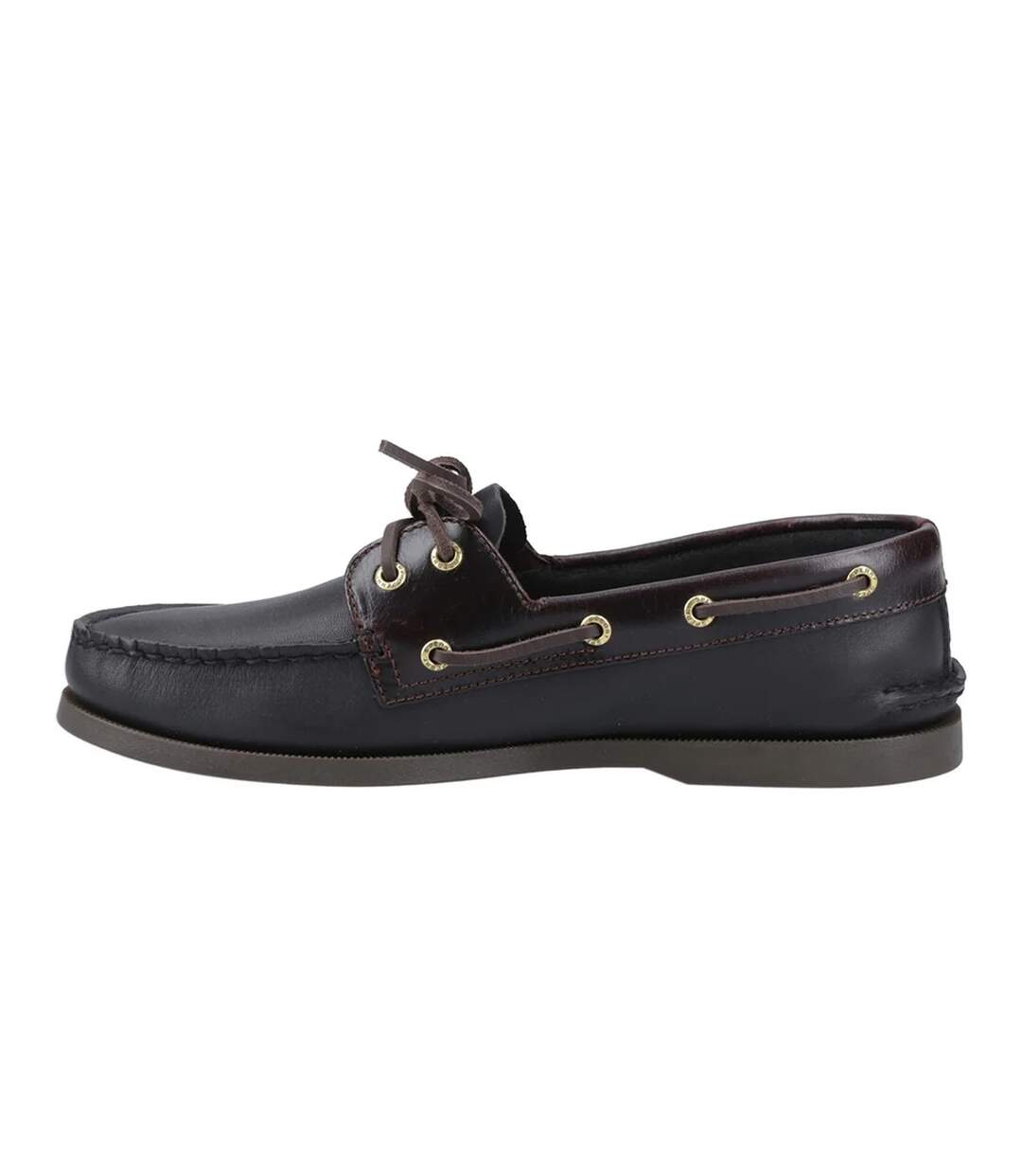 Chaussures Bateau Authentic Homme Grenat Noir Sperry-3