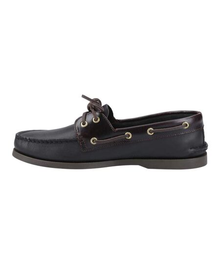 Chaussures Bateau Authentic Homme Grenat Noir Sperry