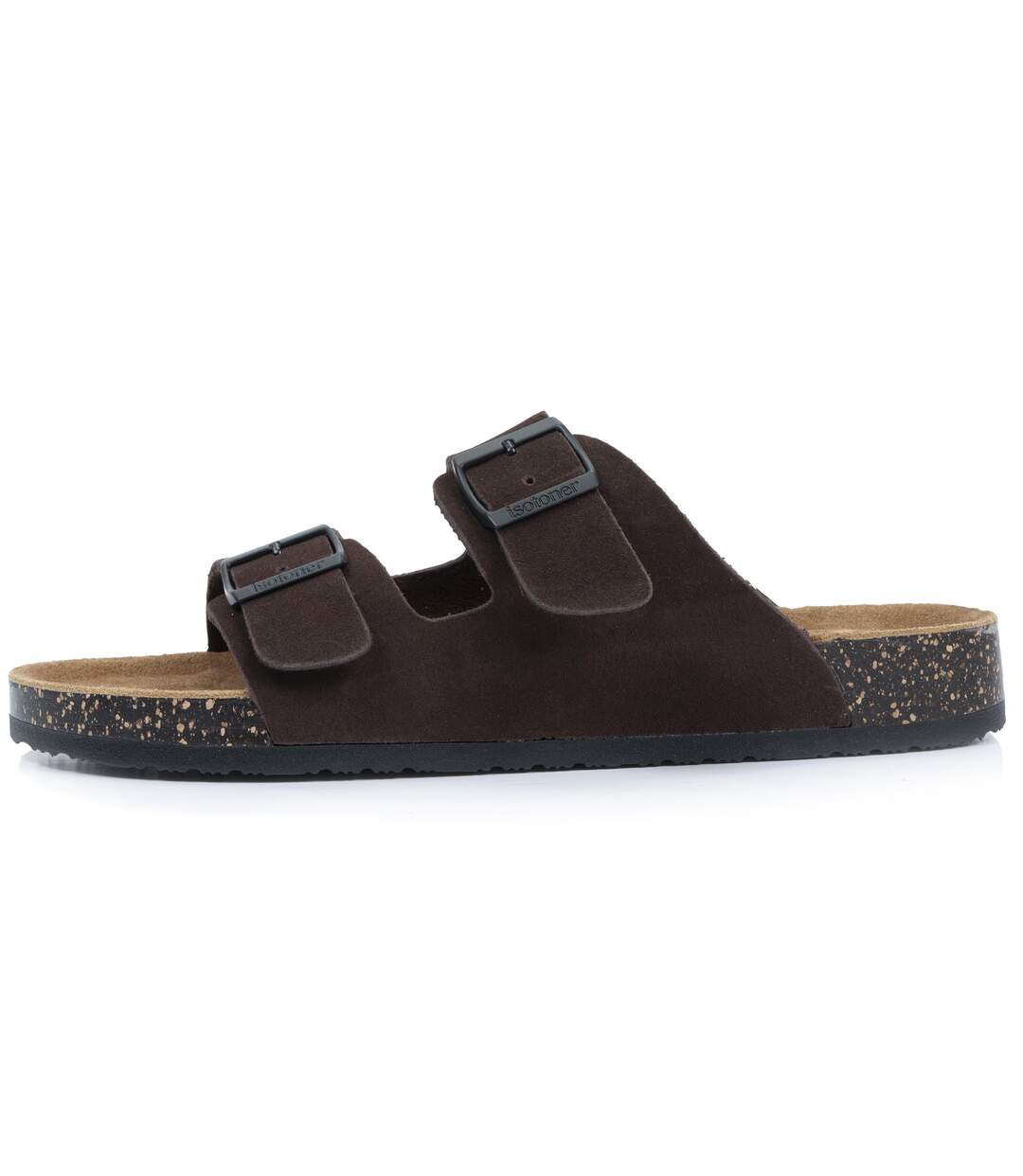 Isotoner Sandales homme à doubles brides ultra confortables, semelle intérieure cuir-4