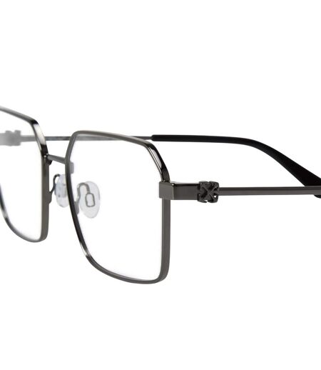 Unisex Adult Style 8q Glasses One Size Gunmetal Off White
