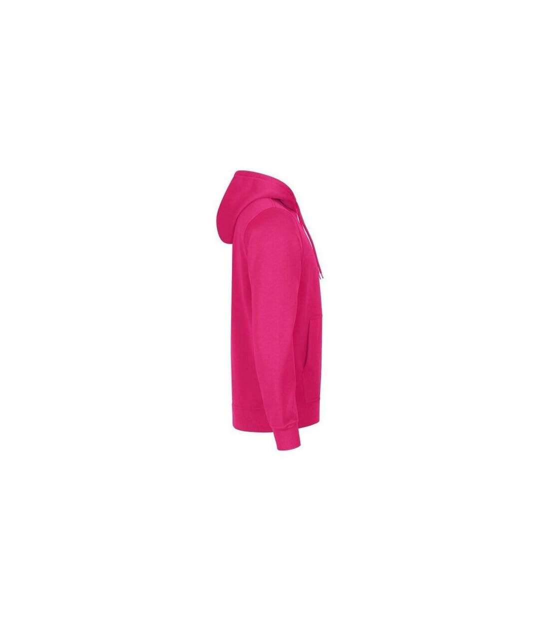 Unisex Adult Miami Hoodie Bright Cerise Clique-3