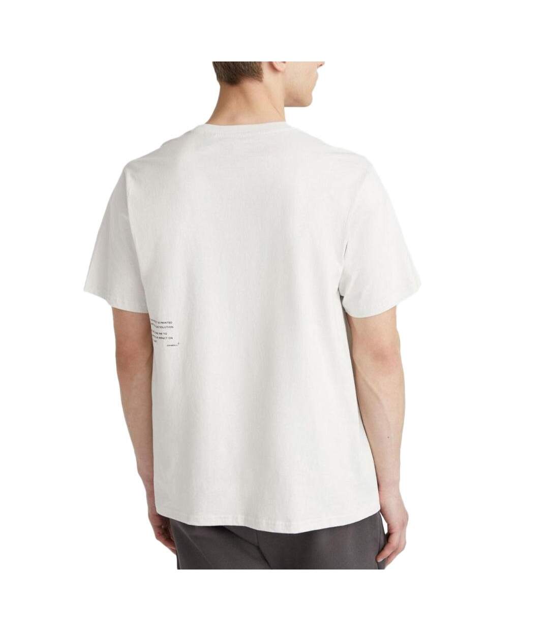 T-Shirt blanc homme o'neill future surf society-2